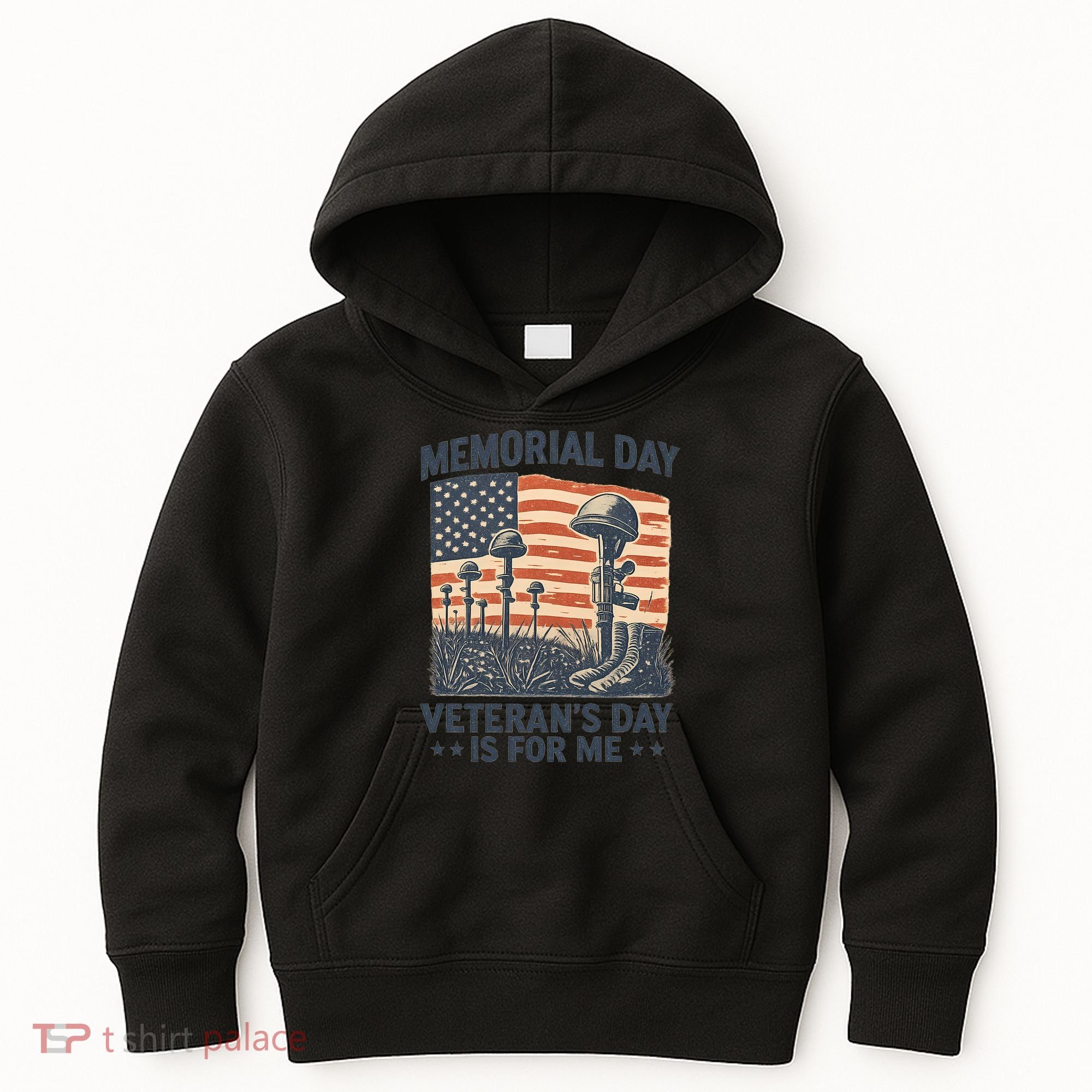 Memorial Day - Veteran's Day is for Me Kids Hoodie