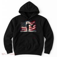 Memorial Day We Will Never Forget Remember The Fallen Flag Hoodie thumb 0