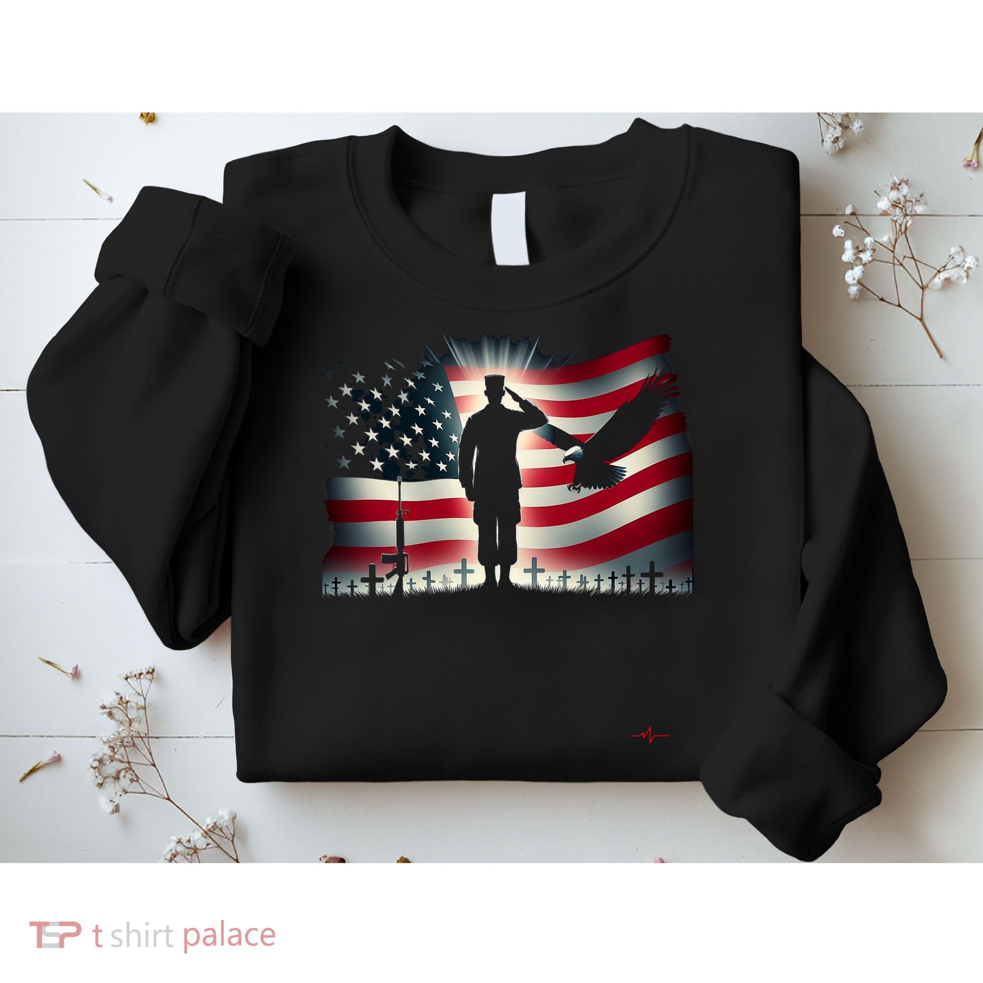Memorial Day We Will Never Forget Remember The Fallen Flag Sweatshirt