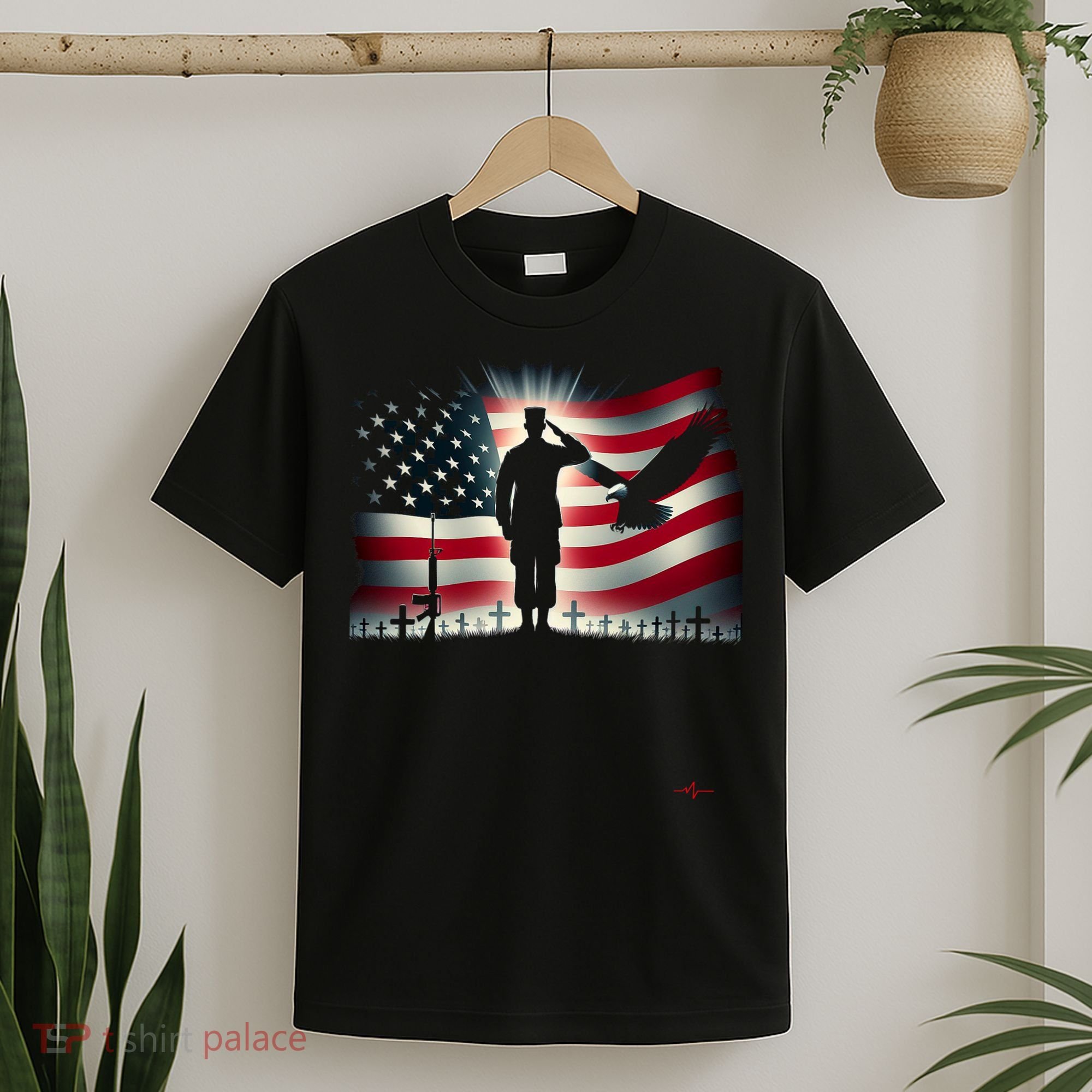 Memorial Day We Will Never Forget Remember The Fallen Flag T-Shirt