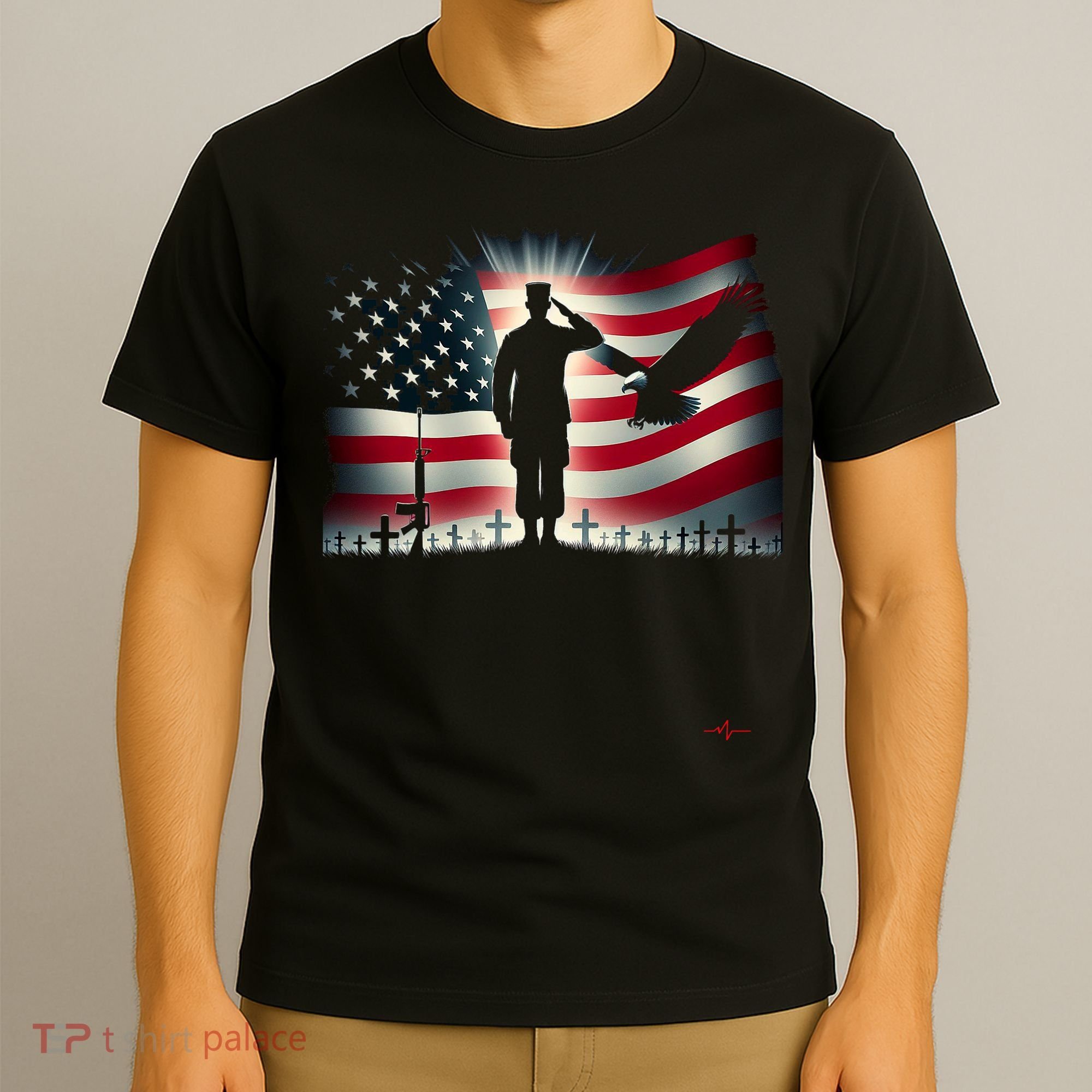 Memorial Day We Will Never Forget Remember The Fallen Flag T-Shirt