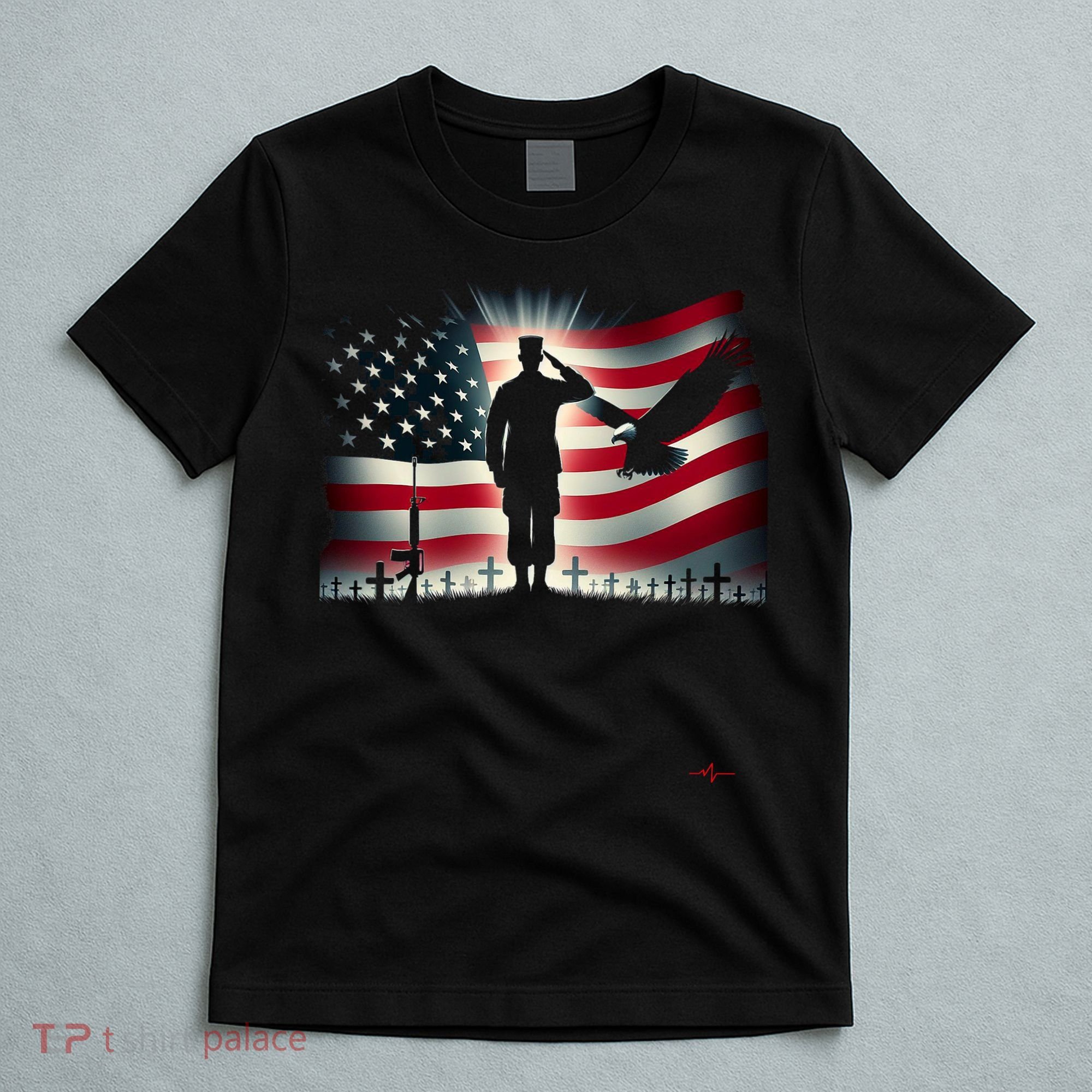 Memorial Day We Will Never Forget Remember The Fallen Flag T-Shirt
