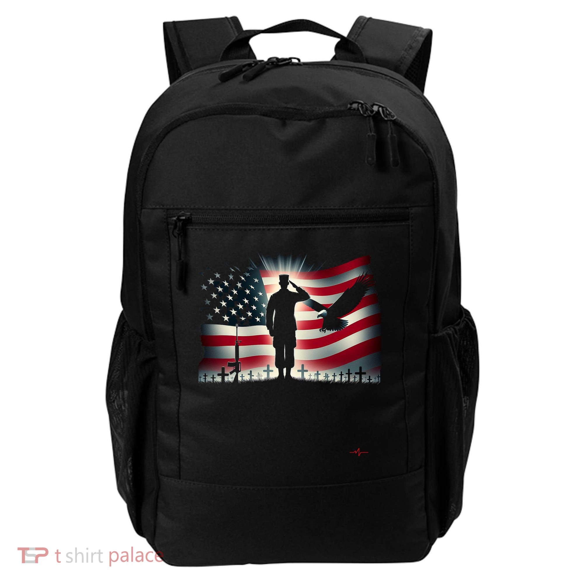 Memorial Day We Will Never Forget Remember The Fallen Flag Backpack