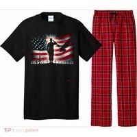 Memorial Day We Will Never Forget Remember The Fallen Flag Pajama Set thumb 0