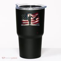 Memorial Day We Will Never Forget Remember The Fallen Flag Tumbler thumb 0