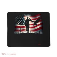 Memorial Day We Will Never Forget Remember The Fallen Flag Mousepad thumb 0