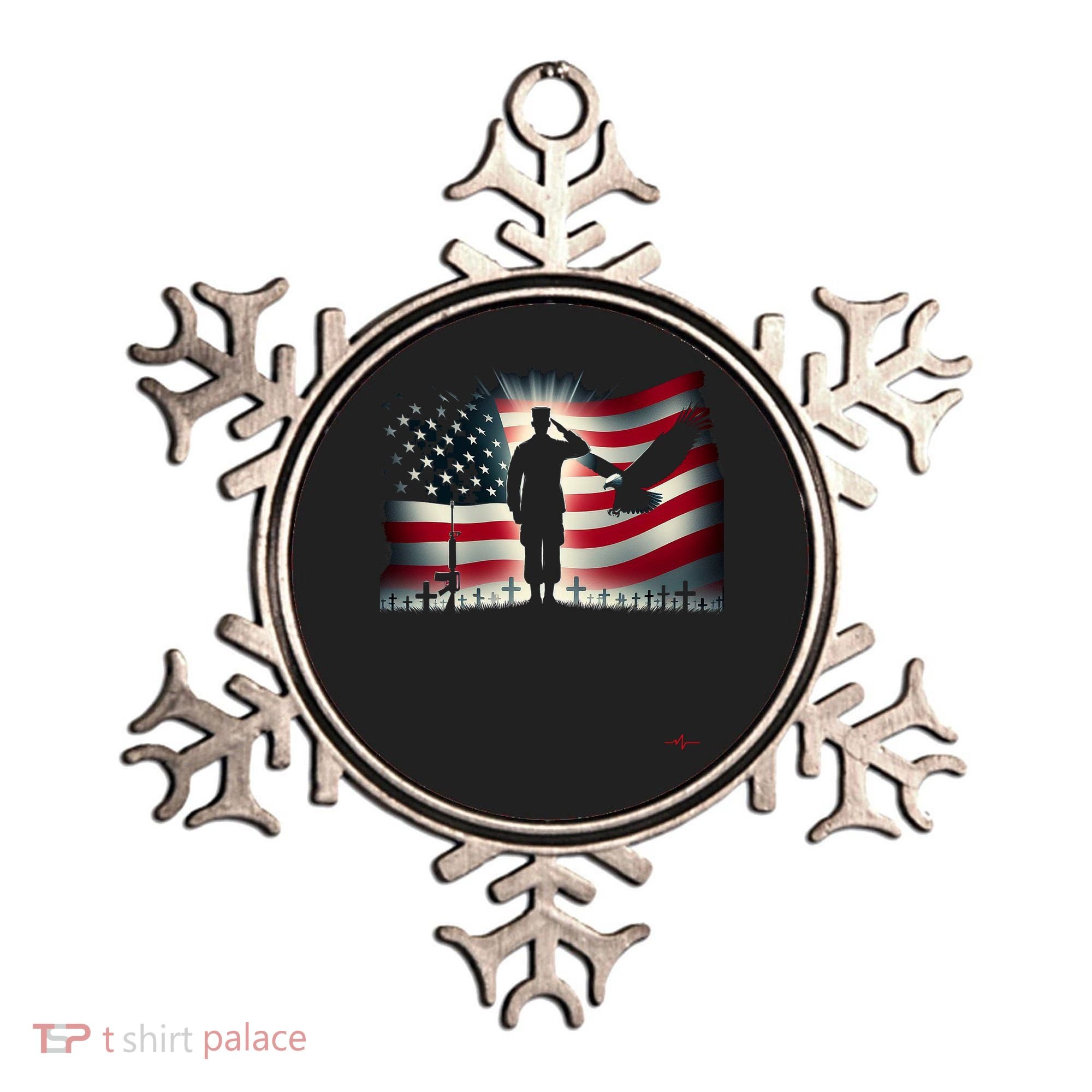 Memorial Day We Will Never Forget Remember The Fallen Flag Ornament