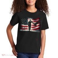 Memorial Day We Will Never Forget Remember The Fallen Flag Kids T-Shirt thumb 2