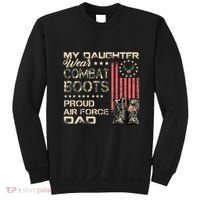My Daughter Wear Combat Boots Proud Dad Of Veteran Sweatshirt thumb 0