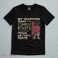 My Daughter Wear Combat Boots Proud Dad Of Veteran T-Shirt thumb 5