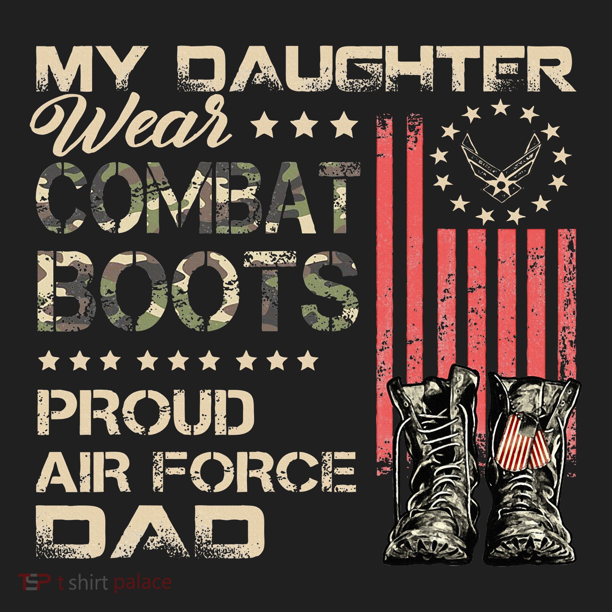 My Daughter Wear Combat Boots Proud Dad Of Veteran Beanie