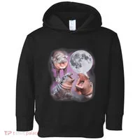 Moo Deng With The Moon Toddler Hoodie thumb 0