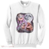 Moo Deng With The Moon Sweatshirt thumb 0