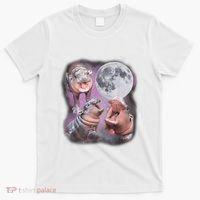 Moo Deng With The Moon T-Shirt thumb 0