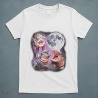 Moo Deng With The Moon T-Shirt thumb 5