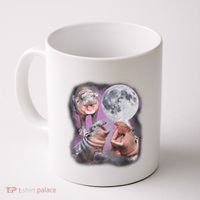 Moo Deng With The Moon Coffee Mug thumb 0