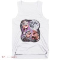 Moo Deng With The Moon Tank Top thumb 0
