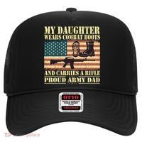 My Daughter Wears Combat Boots Proud Army Dad Father Gift Hat thumb 0