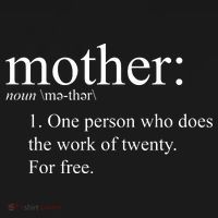 Mother Definition Works For Free Gift For Mom Sweatshirt thumb 3