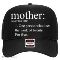 Mother Definition Works For Free Gift For Mom Hat thumb 0