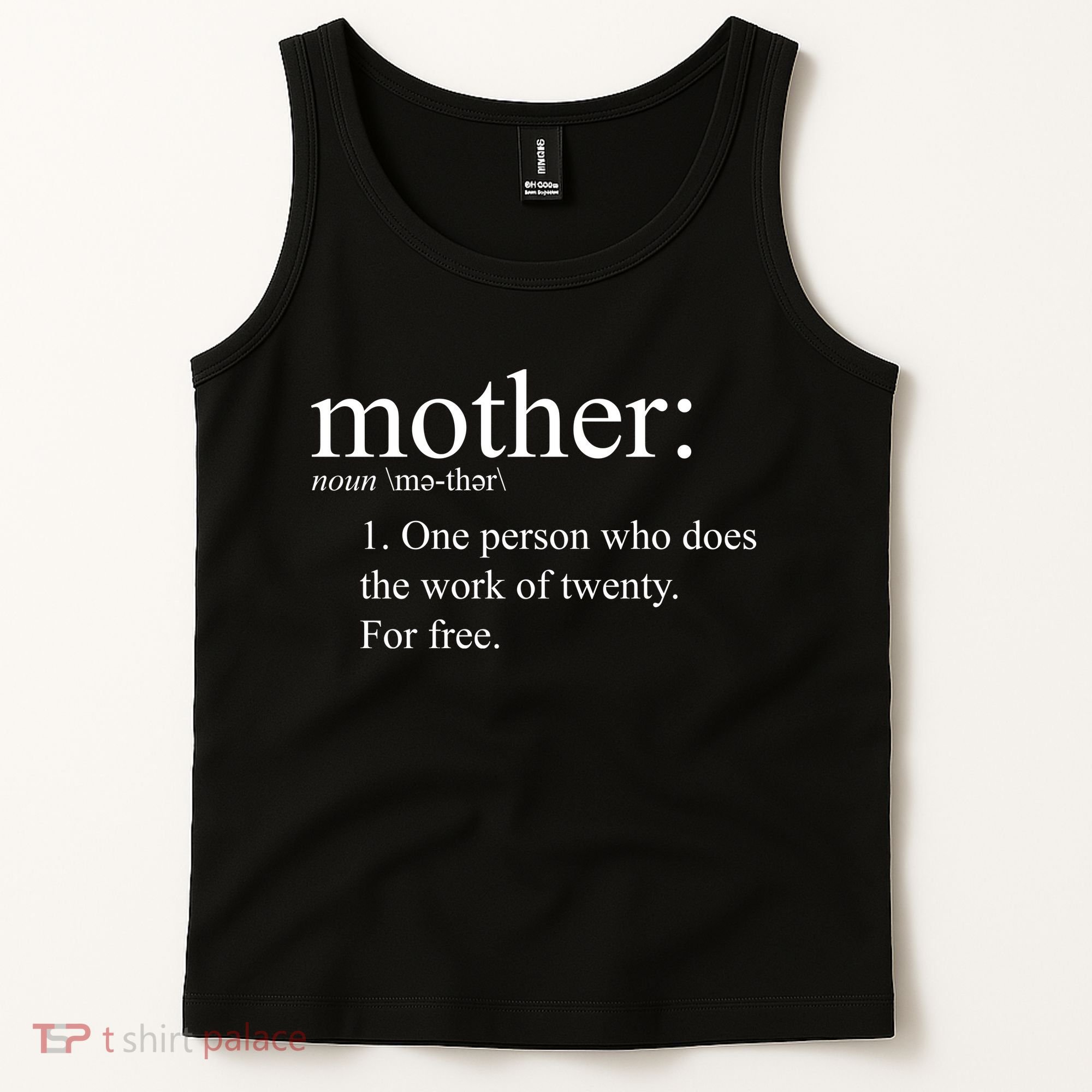 Mother Definition Works For Free Gift For Mom Tank Top
