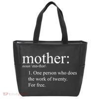 Mother Definition Works For Free Gift For Mom Tote Bag thumb 0