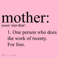 Mother Definition Works For Free Gift For Mom Coaster thumb 2