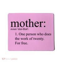 Mother Definition Works For Free Gift For Mom Mousepad thumb 0
