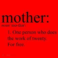 Mother Definition Works For Free Gift For Mom Santa Hat thumb 1