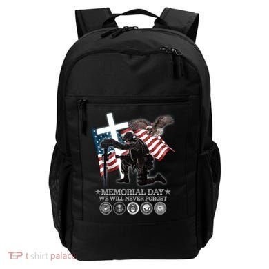 Memorial Day We Will Never Forget Backpack