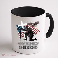 Memorial Day We Will Never Forget Coffee Mug thumb 1