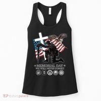 Memorial Day We Will Never Forget Women's Tank Top thumb 0