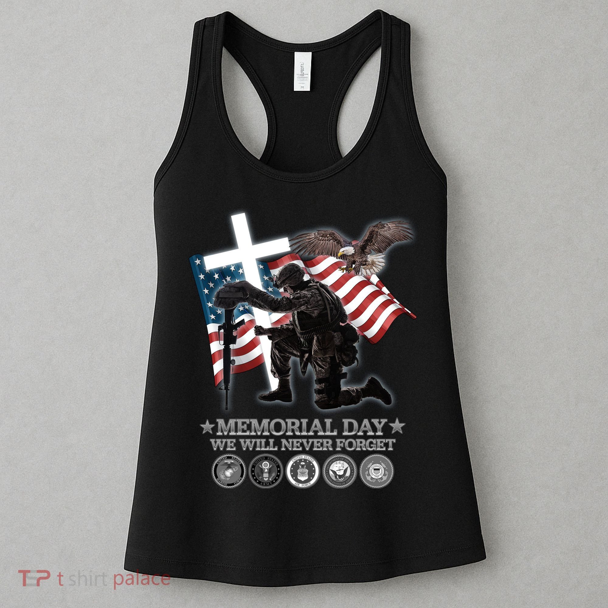 Memorial Day We Will Never Forget Women's Tank Top