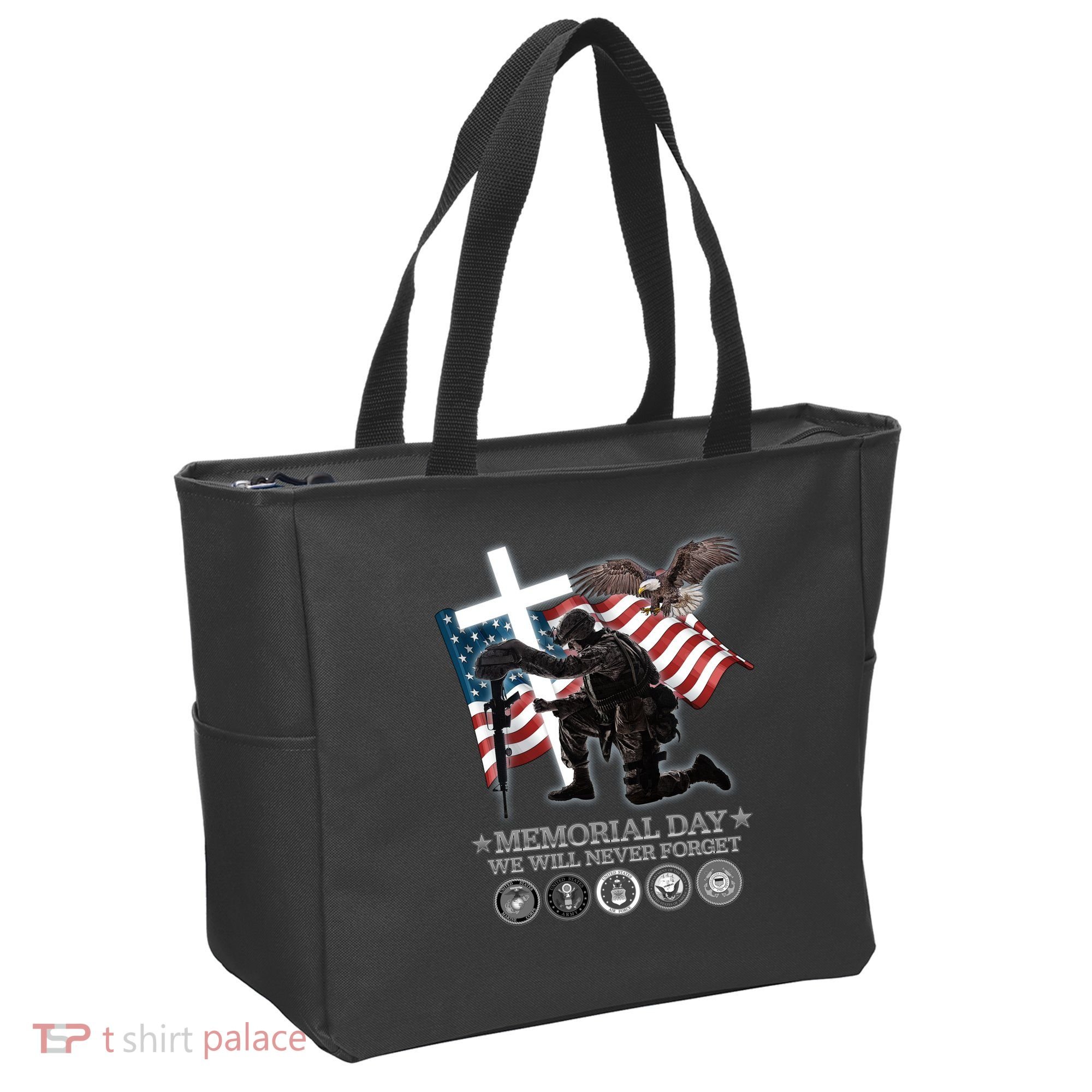 Memorial Day We Will Never Forget Tote Bag
