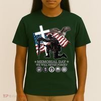 Memorial Day We Will Never Forget T-Shirt thumb 4