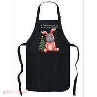 Moo Deng Xmas Story Pin.K Bunny Pajamas Apron thumb 0