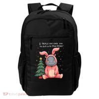 Moo Deng Xmas Story Pin.K Bunny Pajamas Backpack thumb 0