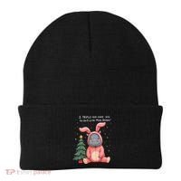 Moo Deng Xmas Story Pin.K Bunny Pajamas Beanie thumb 0