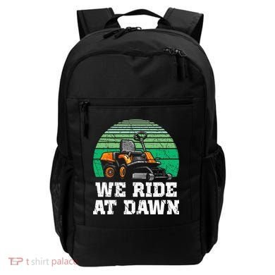 Mowing Dad Yard Work We Ride At Dawn Lawnmower Backpack