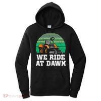 Mowing Dad Yard Work We Ride At Dawn Lawnmower Women's Hoodie thumb 0