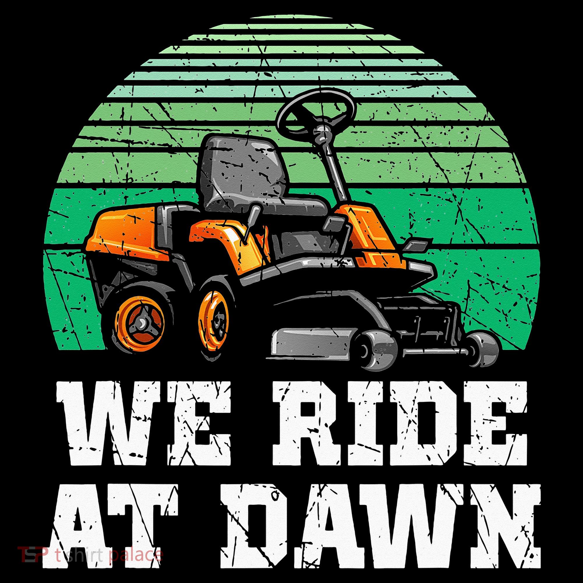 Mowing Dad Yard Work We Ride At Dawn Lawnmower Ornament
