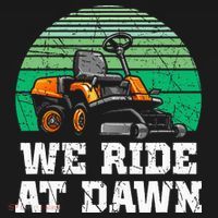 Mowing Dad Yard Work We Ride At Dawn Lawnmower Women's Tank Top thumb 5