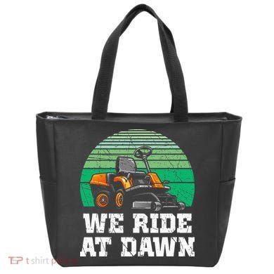 Mowing Dad Yard Work We Ride At Dawn Lawnmower Tote Bag