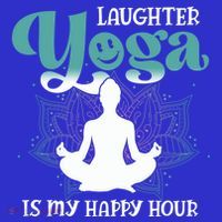 MotherS Day Yoga Lover Laughter Yoga Is My Happy Hour Meaningful Gift Women's Tank Top thumb 5