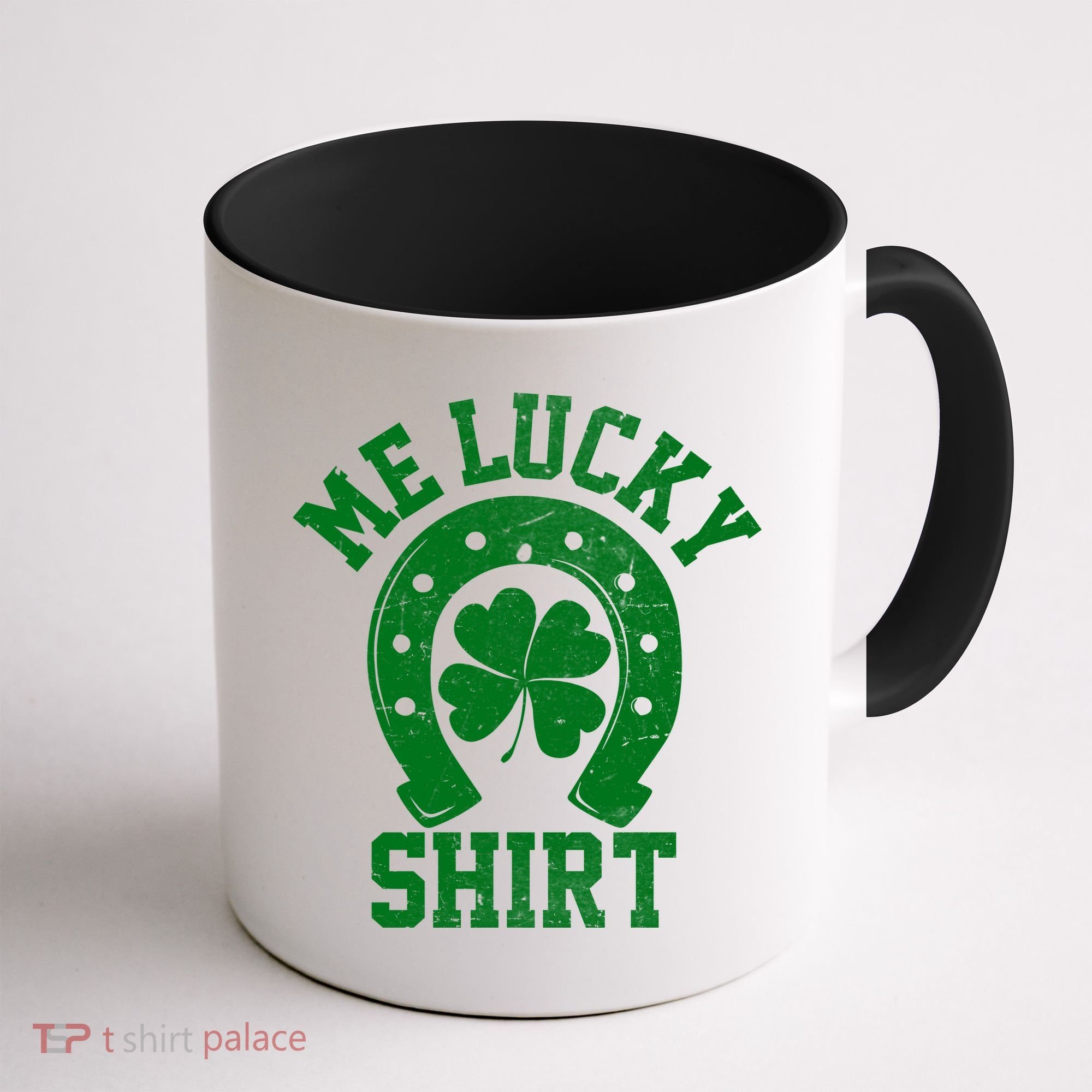 Me Lucky Shirt Horseshoe Coffee Mug