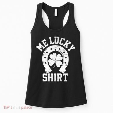 Me Lucky Shirt Horseshoe Women's Tank Top