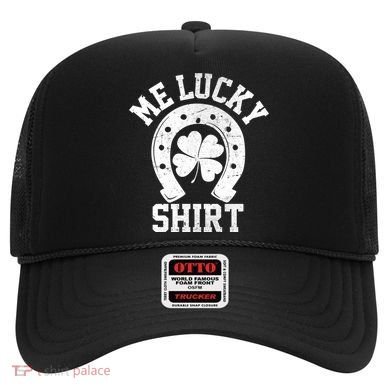 Me Lucky Shirt Horseshoe Hat