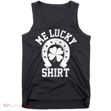 Me Lucky Shirt Horseshoe Tank Top