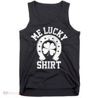 Me Lucky Shirt Horseshoe Tank Top thumb 0