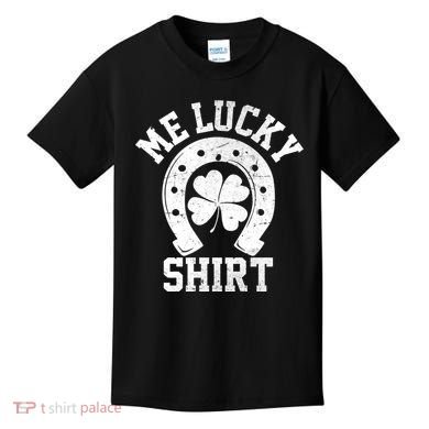 Me Lucky Shirt Horseshoe Kids T-Shirt